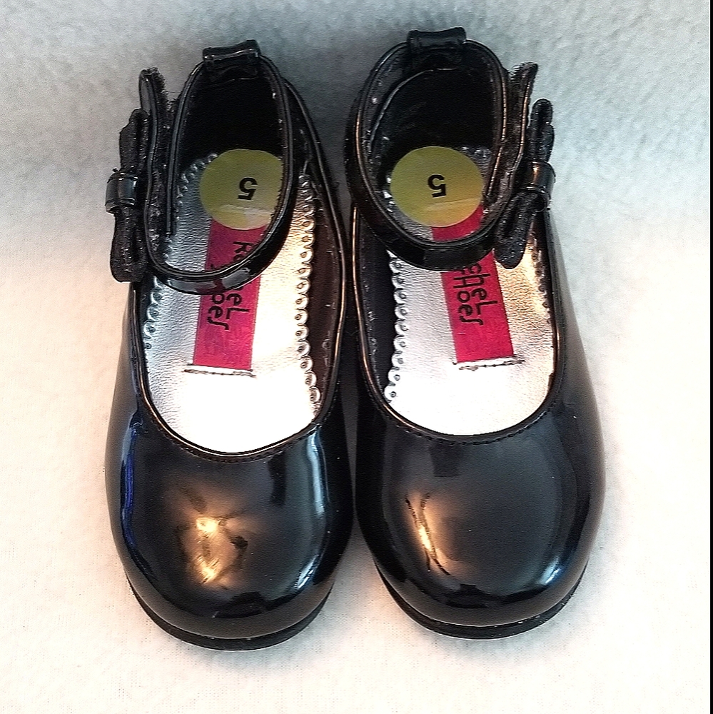 SALE 5/$20 Rachel Shoes Black Patent Dress Up Shoes